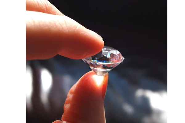 transparent diamond