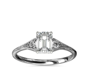 Heirloom Petite Migraine Engagement Ring