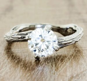 nature engagement ring