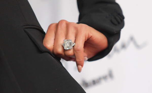 Paris Hilton & Carter Reum engagement ring