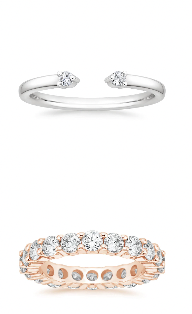 wedding rings and engagement rings