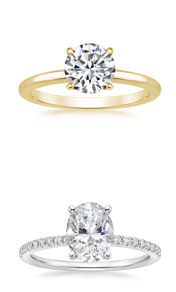 wedding rings and engagement rings