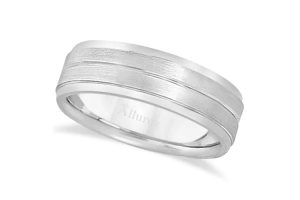 Wedding Band in Palladium