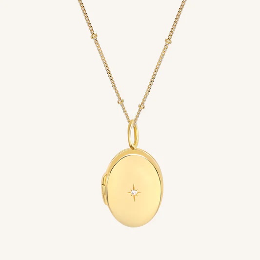 yellow gold pendant