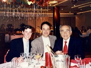 Three generations of Anania jewellers.