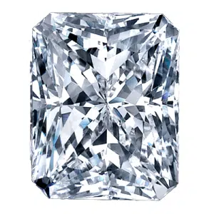 Radiant cut diamond